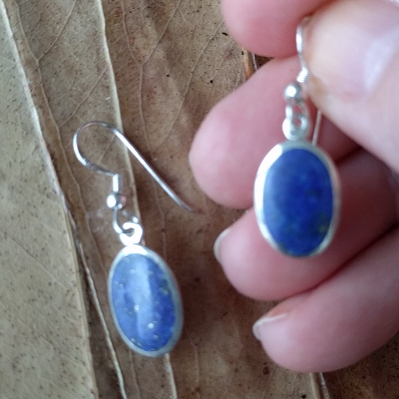 Jewelry - Sterling 925 lapis lazuli earrings